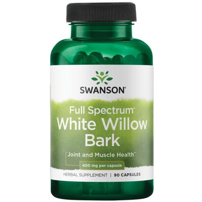 WILLOW BARK 400mg 90 CAPS - Swanson | WestPharmacy.nl