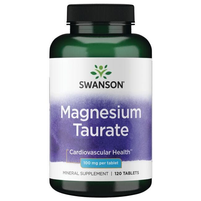 MAGNESIUM TAURATE 100mg 120 TABS - Swanson | WestPharmacy.nl