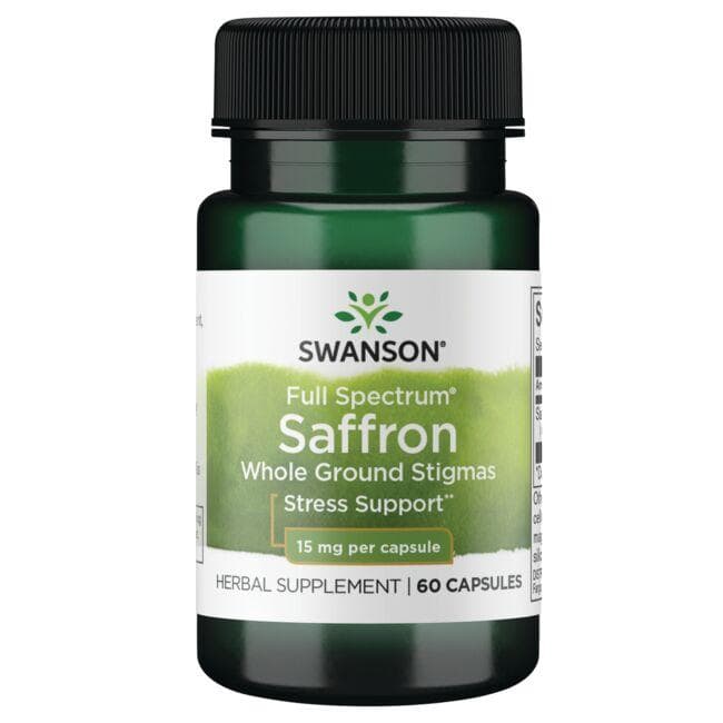 FULL SPECTRUM SAFFRON 15mg 60 CAPS - Swanson | WestPharmacy.nl