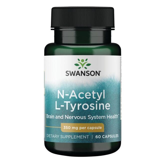 N-ACETYL L-TYROSINE 350mg 60 CAPS - Swanson | WestPharmacy.nl