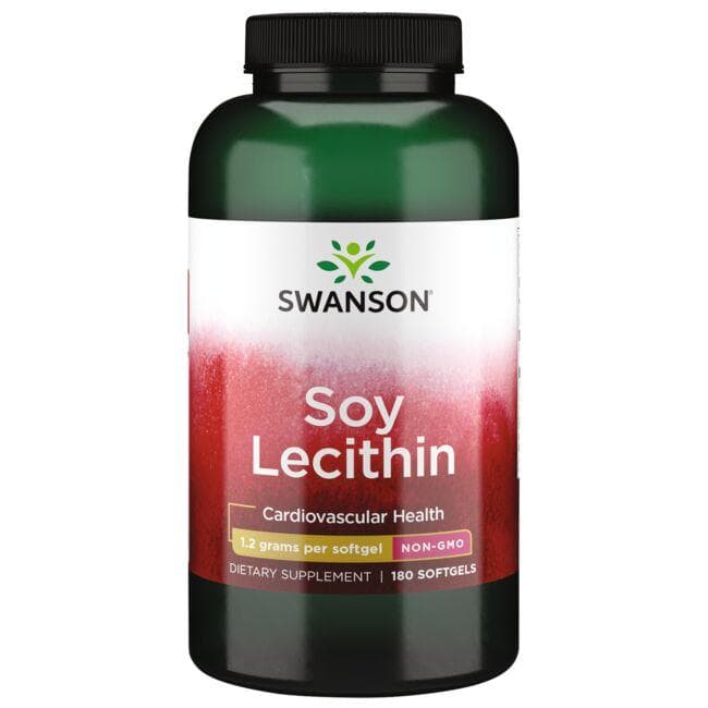 LECITHIN NON-GMO 1200mg 180 SGELS - Swanson | WestPharmacy.nl