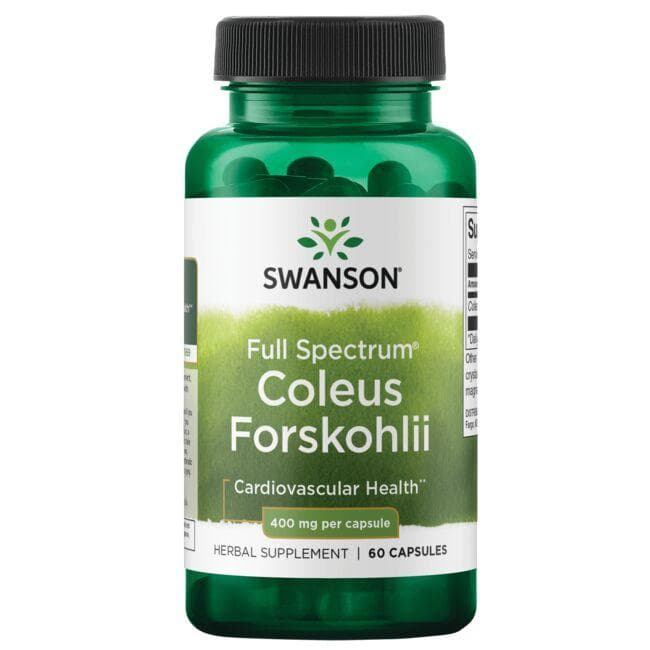 FULL SPECTRUM COLEUS FORSKOHLII 400mg 60 CAPS - Swanson | WestPharmacy.nl
