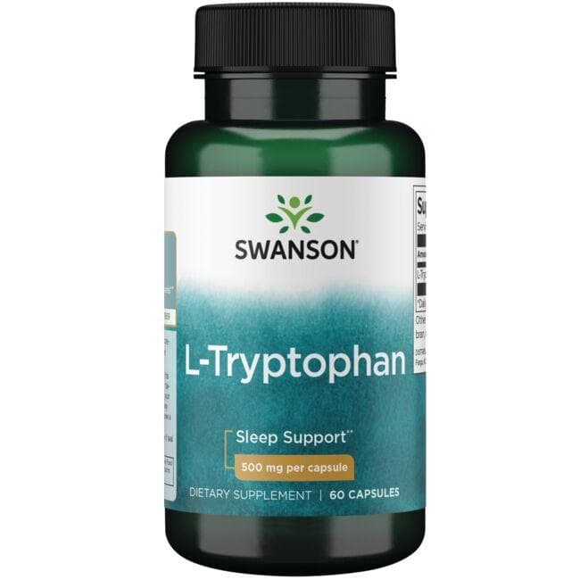 L-TRYPTOPHAN 500mg 60 CAPS - Swanson | WestPharmacy.nl