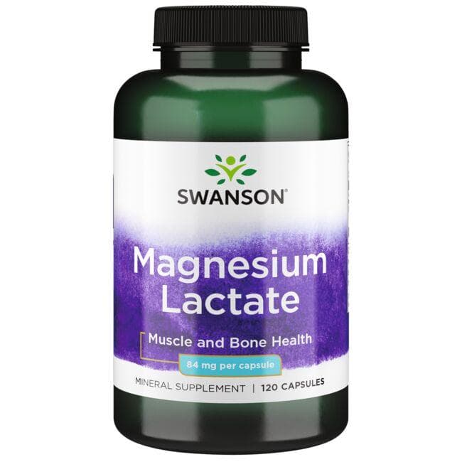 MAGNESIUM LACTATE 84mg 120 CAPS - Swanson | WestPharmacy.nl