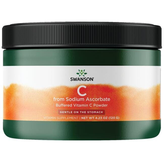 Vitamin C from Sodium Ascorbate - Iš natrio askorbato - 120 gr - Swanson - Vaistine1.lt