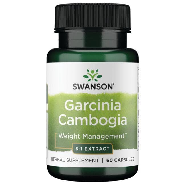 GARCINIA CAMBOGIA 5:1 EXTRACT 80mg 60 CAPS - Swanson | WestPharmacy.nl