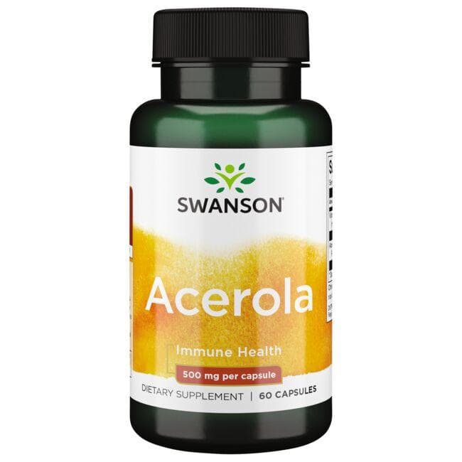 ACEROLA 500mg 60 CAPS - Swanson | WestPharmacy.nl