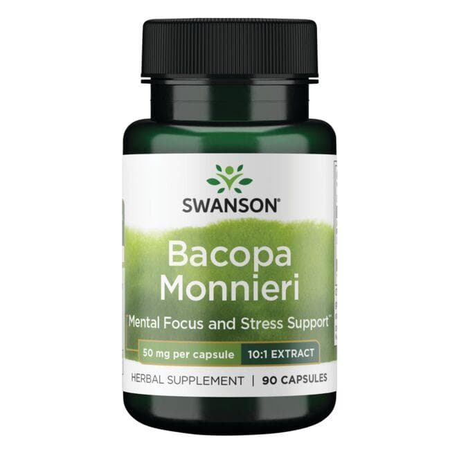 BACOPA MONNIERA 10:1 EXTRACT 50mg 90 CAPS - Swanson | WestPharmacy.nl