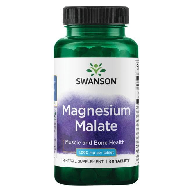 MAGNESIUM MALATE (150 ELEMENT) 60 TABS - Swanson | WestPharmacy.nl