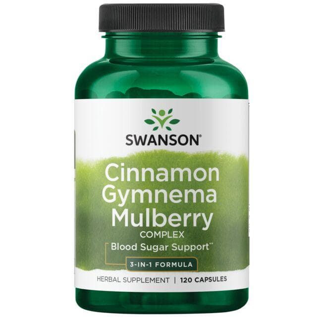 CINNAMON GYMNEMA MULBERRY COMPLEX 120 CAPS - Swanson | WestPharmacy.nl
