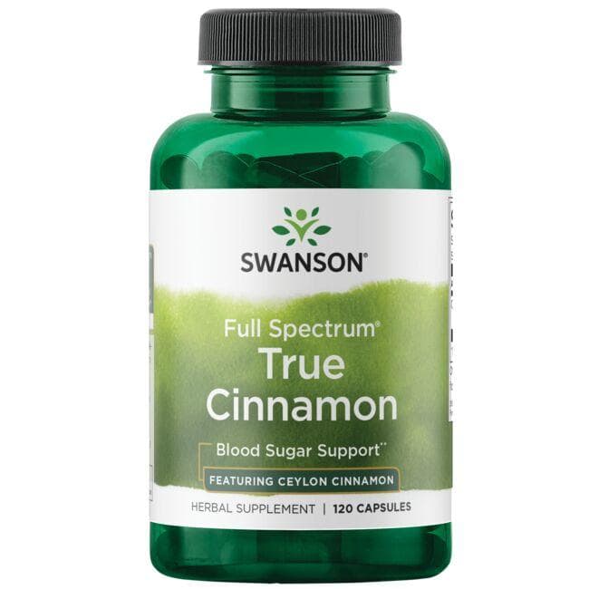 FULL SPECTRUM TRUE CINNAMON 300mg 120 CAPS - Swanson | WestPharmacy.nl