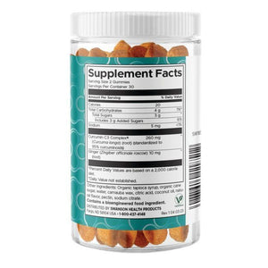 Turmeric with Ginger Gummies - Mango - Guminukai - N60 - Swanson - Vaistine1.lt