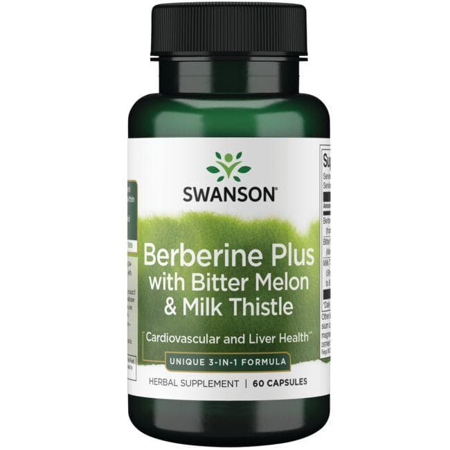 Berberine Plus 60 CAPS - Swanson | WestPharmacy.nl