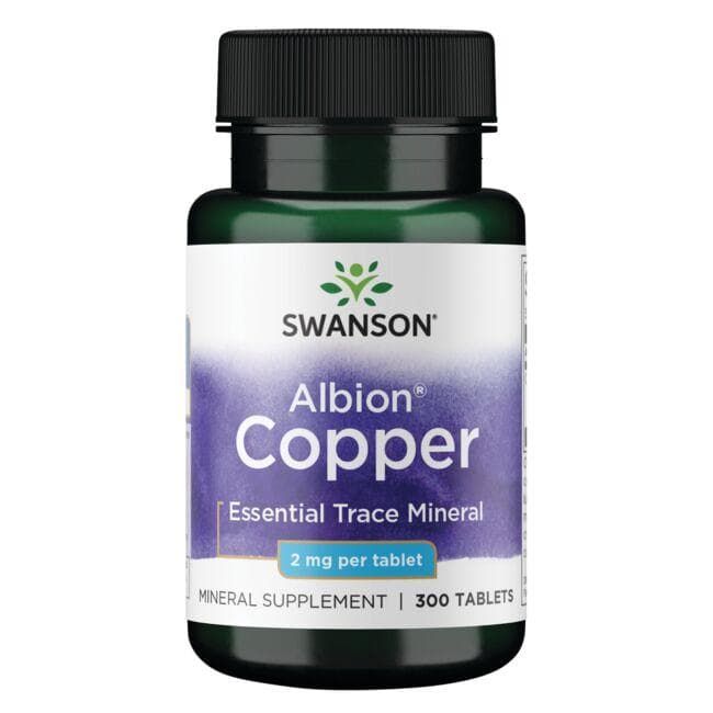 Copper 2mg 300 TABS - Swanson | WestPharmacy.nl