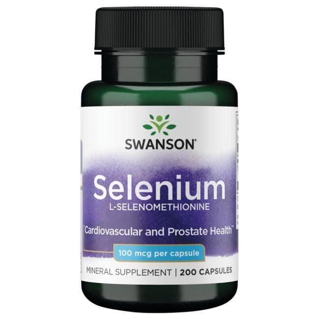 SELENIUM 100 MCG 200 CAPS - Swanson | WestPharmacy.nl