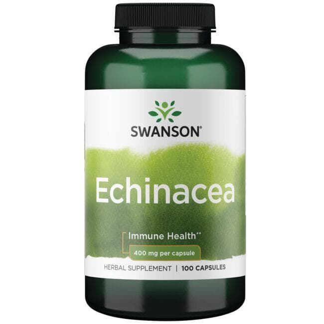 ECHINACEA 400mg 100 CAPS - Swanson | WestPharmacy.nl