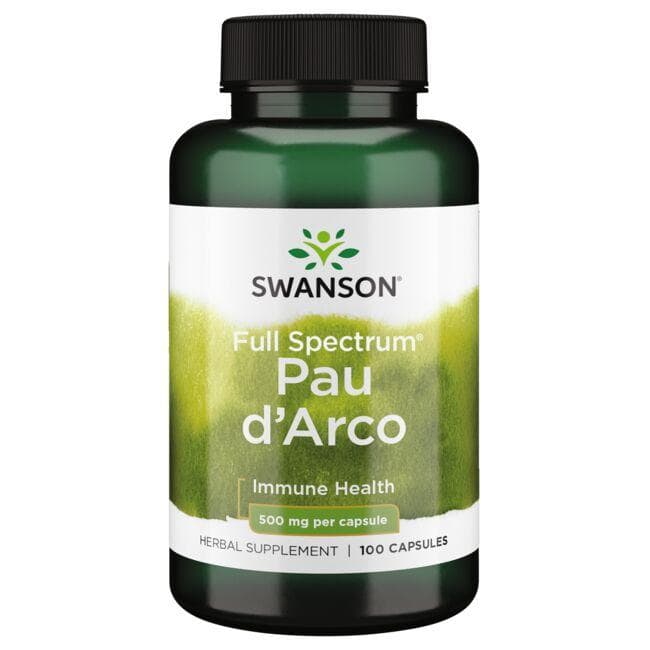 PAU D'ARCO 500mg 100 CAPS - Swanson | WestPharmacy.nl