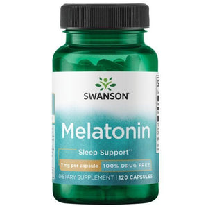 Melatonin - Miegui - 3 mg - N120 - Melatoninas - Swanson - Vaistine1.lt
