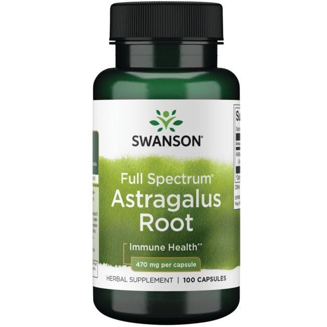 ASTRAGALUS ROOT 470mg 100 CAPS - Swanson | WestPharmacy.nl