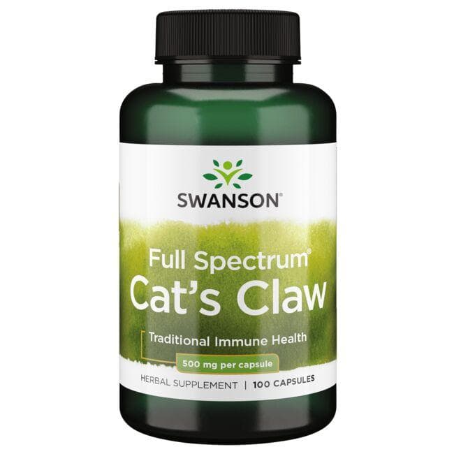 CAT'S CLAW 500mg 100 CAPS - Swanson | WestPharmacy.nl