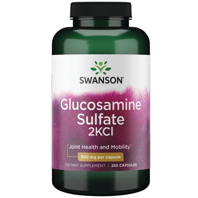 GLUCOSAMINE SULFATE 2KCI 500mg 250 CAPS - Swanson | WestPharmacy.nl