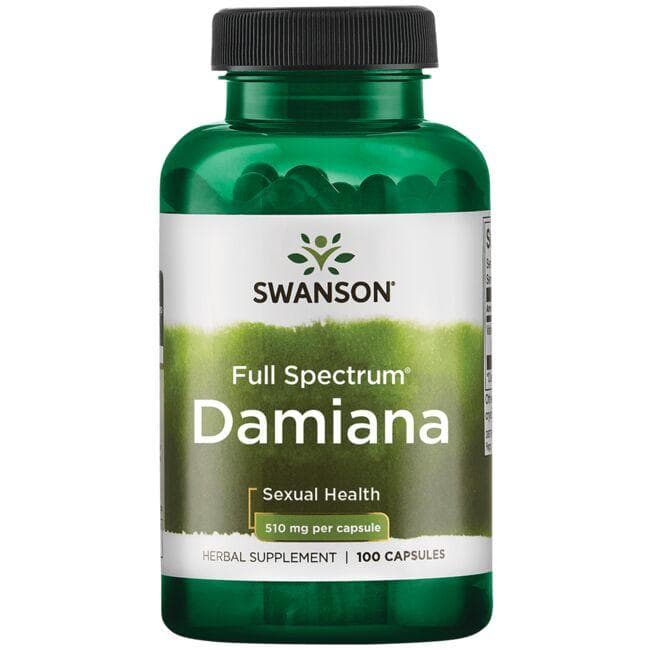 DAMIANA 510mg 100 CAPS - Swanson | WestPharmacy.nl