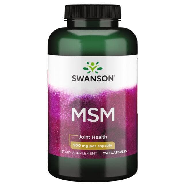 MSM 500mg 250 CAPS - Swanson | WestPharmacy.nl