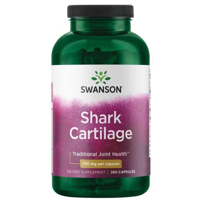 SHARK CARTILAGE 750mg 250 CAPS - Swanson | WestPharmacy.nl