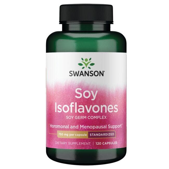 Soy Isoflavones - Standardized 750mg 120 CAPS - Swanson | WestPharmacy.nl