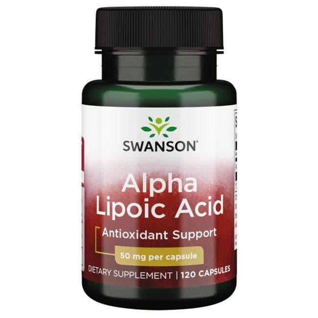 ALPHA LIPOIC ACID 50mg 120 CAPS - Swanson | WestPharmacy.nl