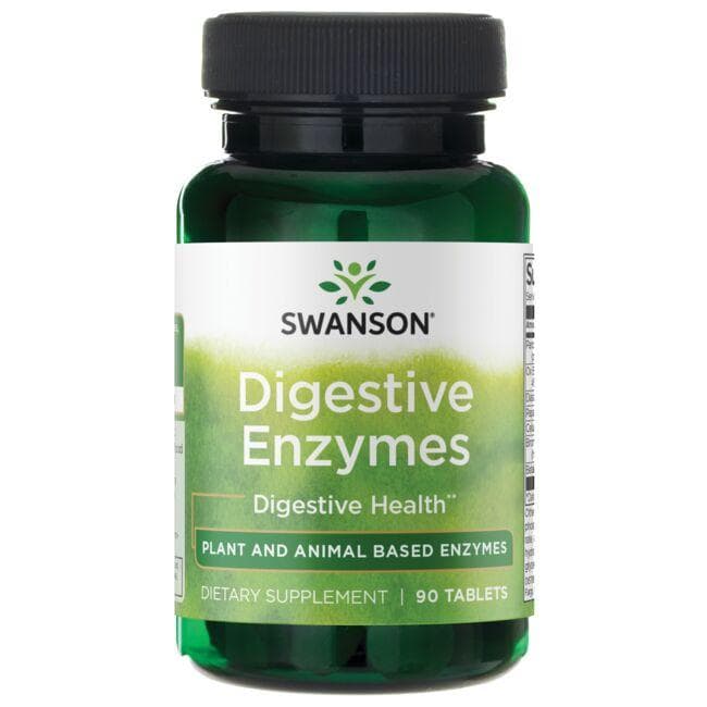 DIGESTIVE ENZYMES 90 TABS - Swanson | WestPharmacy.nl