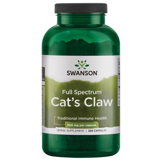 CAT'S CLAW 500mg 250 CAPS - Swanson | WestPharmacy.nl