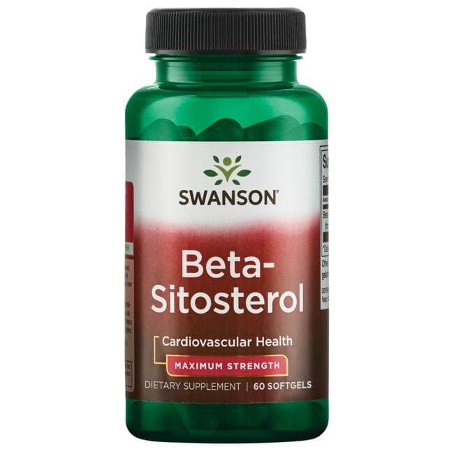 Beta-Sitosterol - Maximum Strength 160mg 60 SGELS - Swanson | WestPharmacy.nl