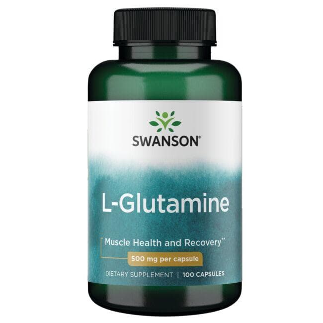 L-GLUTAMINE 500mg 100 CAPS - Swanson | WestPharmacy.nl