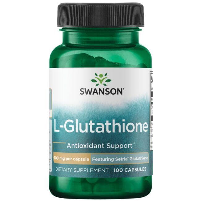 L-GLUTATHIONE 100mg 100 CAPS - Swanson | WestPharmacy.nl