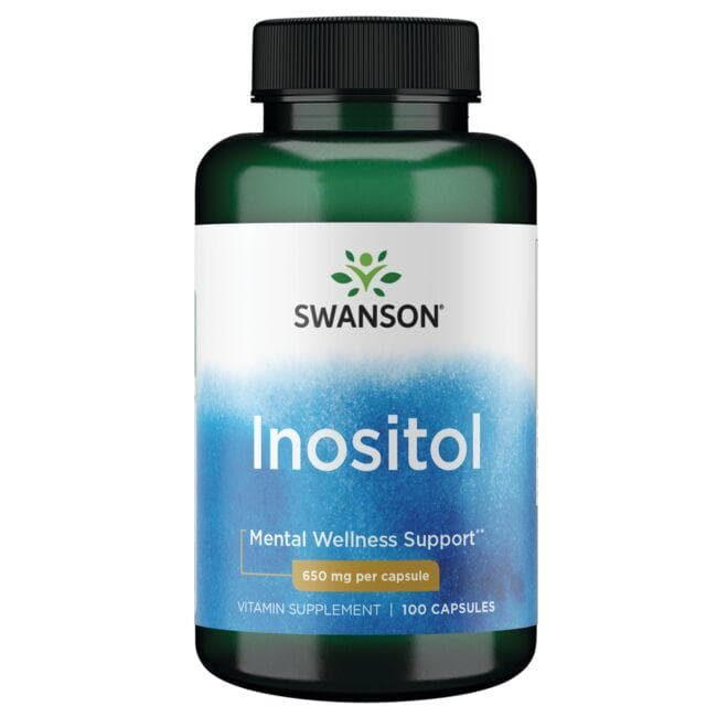 INOSITOL 650mg 100 CAPS - Swanson | WestPharmacy.nl