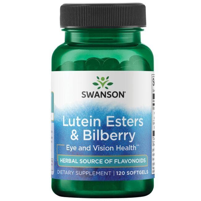 Lutein Esters & Bilberry 120 SGELS - Swanson | WestPharmacy.nl