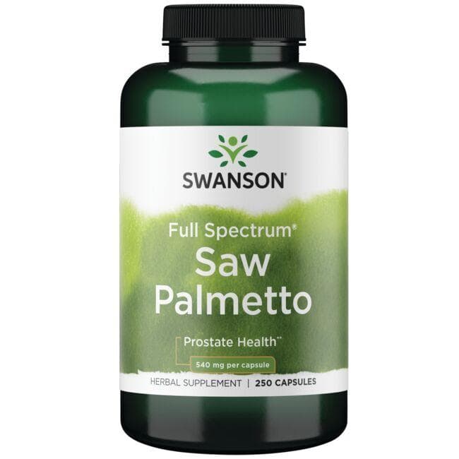 SAW PALMETTO 540mg 250 CAPS - Swanson | WestPharmacy.nl
