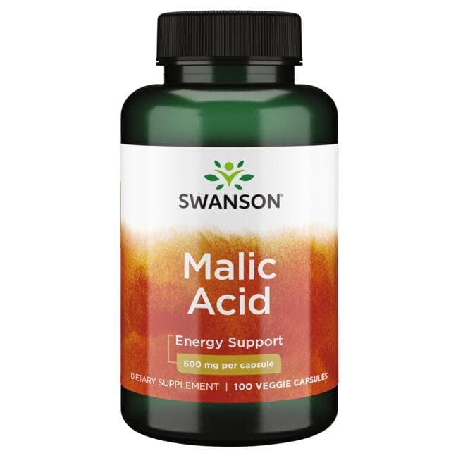 MALIC ACID 600mg 100 VCAPS - Swanson | WestPharmacy.nl