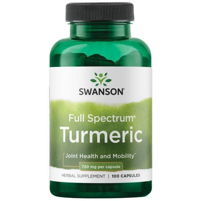 TURMERIC 720mg 100 CAPS - Swanson | WestPharmacy.nl