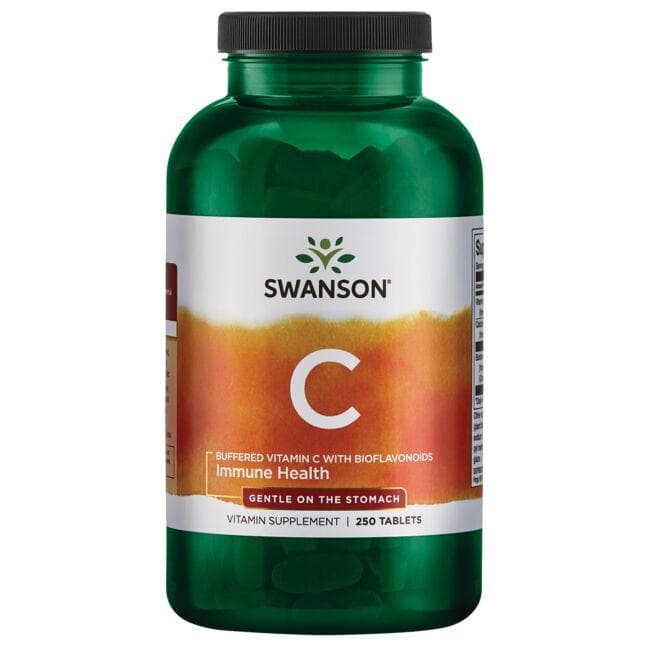 BUFFERED C W/BIOFLV 1000mg 250 TABS - Swanson | WestPharmacy.nl