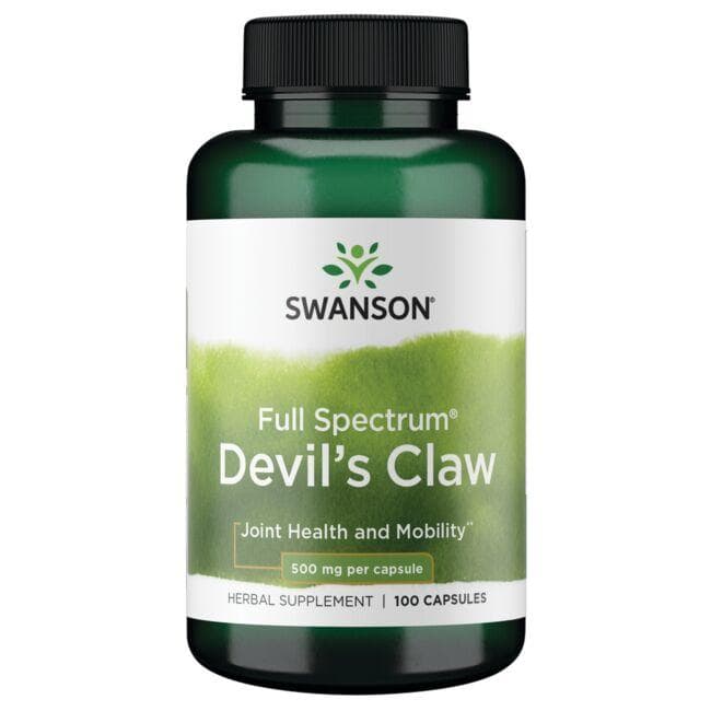 DEVIL'S CLAW 500mg 100 CAPS - Swanson | WestPharmacy.nl