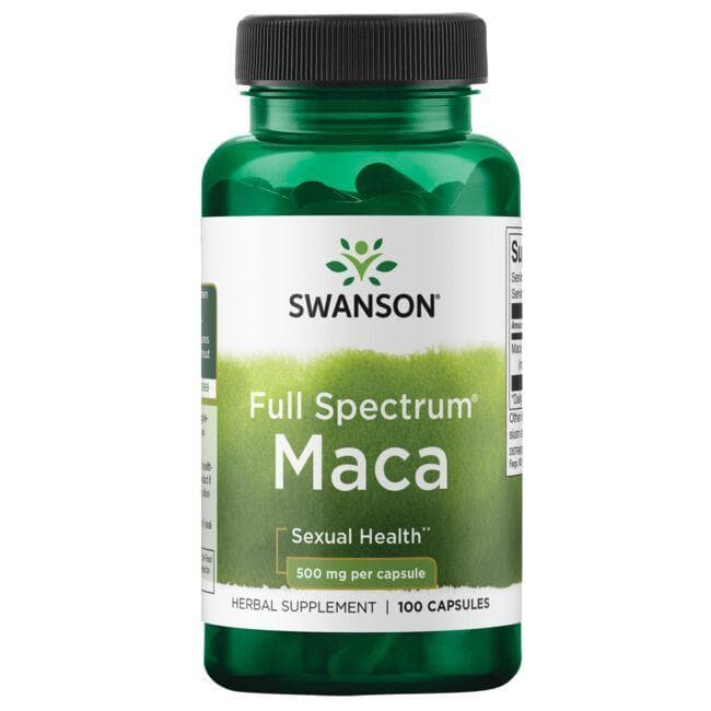 MACA 500mg 100 CAPS - Swanson | WestPharmacy.nl