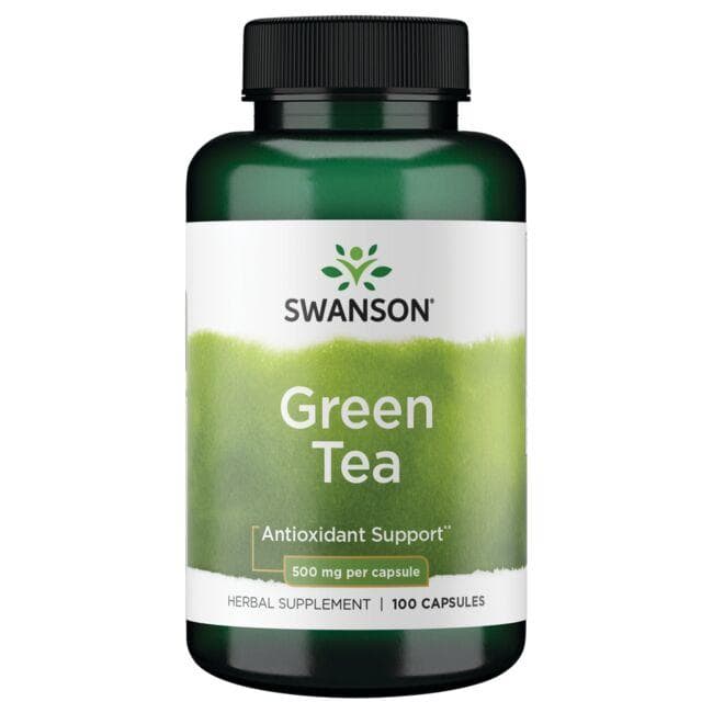 Green Tea 500mg 100 CAPS - Swanson | WestPharmacy.nl
