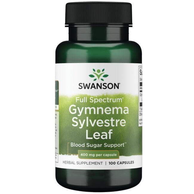 GYMNEMA SYLVESTRE LEAF 400mg 100 CAPS - Swanson | WestPharmacy.nl