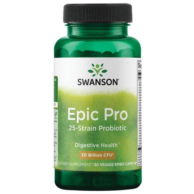 EPIC PRO 25-STRAIN PROBIOTIC 30 Billion CFU 30 VCAPS - Swanson | WestPharmacy.nl