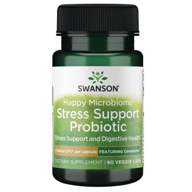 Stress Support Probiotic 3 billion CFU 60 VCAPS - Swanson | WestPharmacy.nl