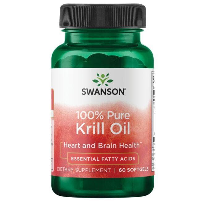 EFA 100% PURE KRILL OIL 500mg 60 SGELS - Swanson | WestPharmacy.nl