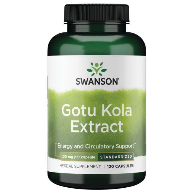 GOTU KOLA EXTRACT - 100mg 120 CAPS - Swanson | WestPharmacy.nl