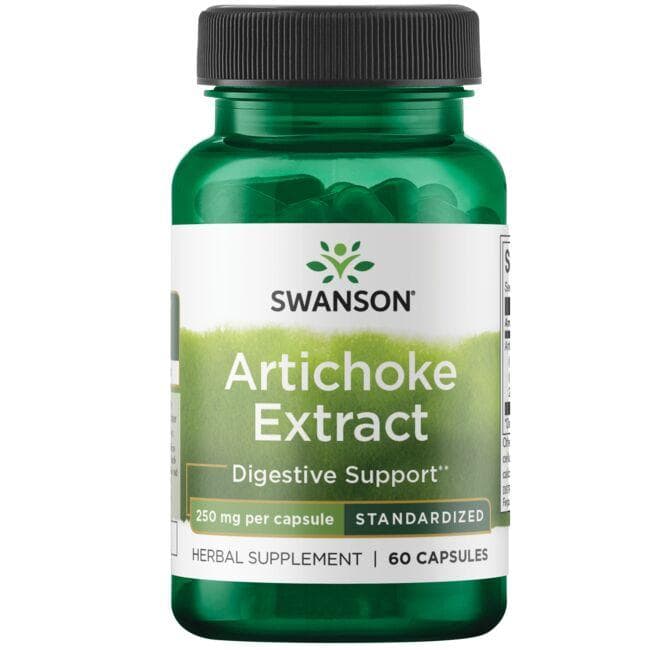 Artichoke Extract - Standardized - 250 mg - N60 - Swanson - Vaistine1.lt